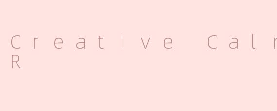 Creative Calm ASMR